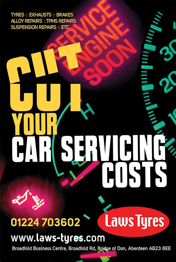 cut service cost ad banner